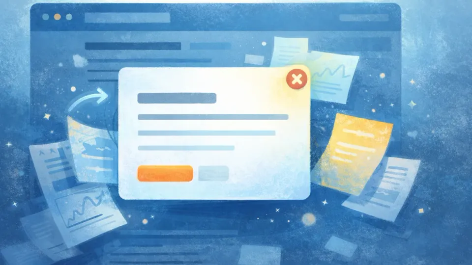 What is a pop-up?